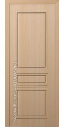 Дверь деревянная межкомнатная Прима беленый дуб ПГ